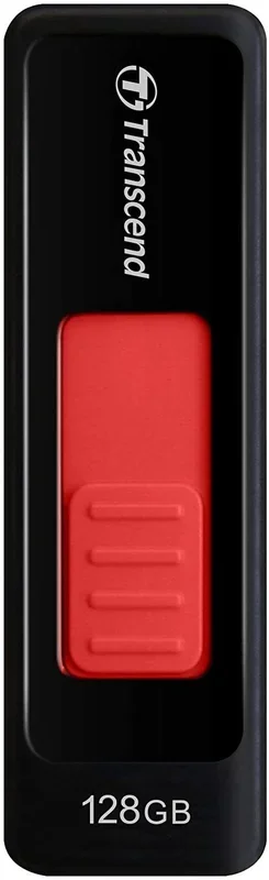 Transcend JetFlash elite JetFlash 760, 128GB unidad flash USB USB tipo A 3.2 Gen 1 (3.1 Gen 1) Negro, Rojo