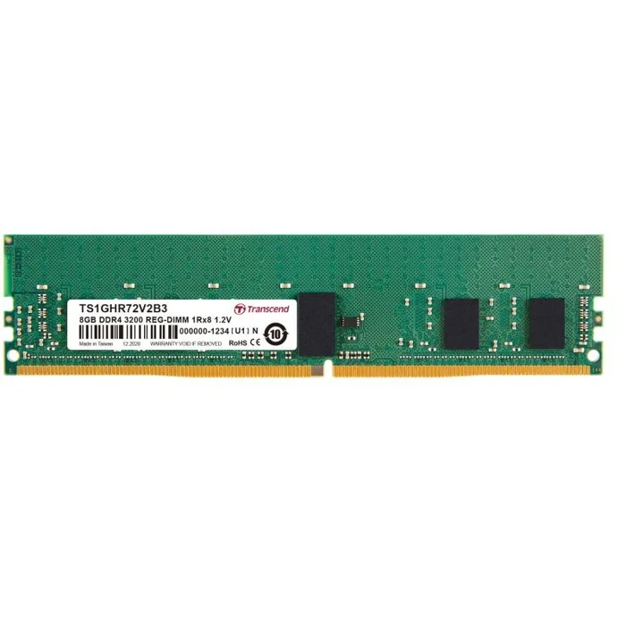 Transcend TS1GHR72V2B3 módulo de memoria 8 GB 1 x 8 GB DDR4 3200 MHz