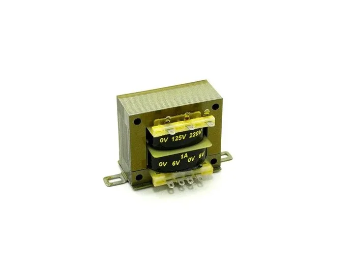 Transformador Alimentacion Salida 6V+6Vac 1Amp Entrada 230Vac RQS-109