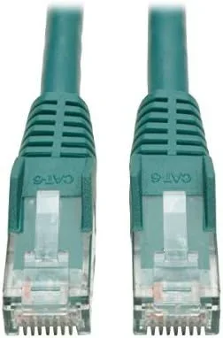 Tripp Lite N201-020-GN Cable Ethernet (UTP) Patch Moldeado Snagless Cat6 Gigabit (RJ45 M/M), Verde, 6.1 m 20 pies