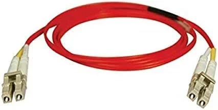 Tripp Lite N320-03M-RD cable de fibra optica 3 m 2x LC OFNR Gris, Rojo