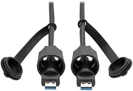 Tripp Lite U325-013-IND Cable USB-A Macho a USB-A Macho, SuperSpeed, 3.0/3.1, Industrial, 4.88 m 16 pies – IP68, Blindado, TAA