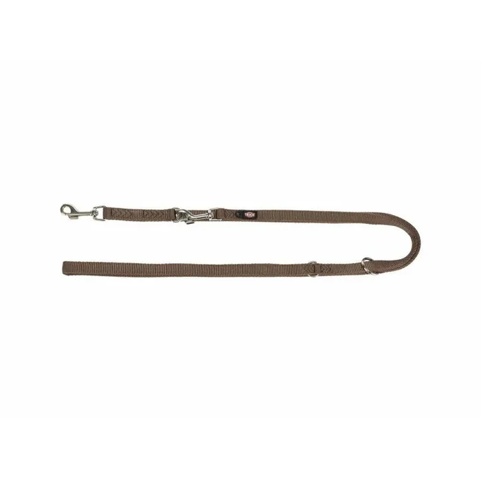 Trixie Premium Ramal, Doble Capa, XS–S, Avellana, 2,00 m/15 mm