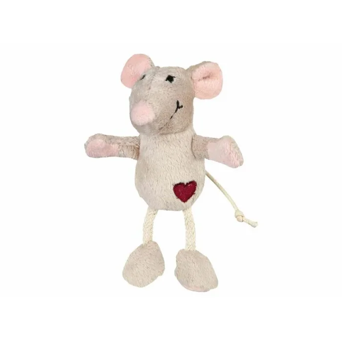 Trixie Ratón, Peluche, 11 cm, Beige, Gato