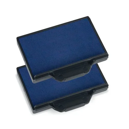 Trodat 6/56 A CL – Almohadillas de recambio, 2 unidades, azul