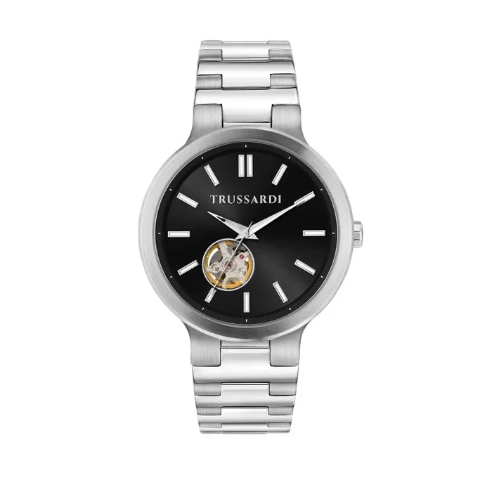 Trussardi Reloj para Hombre, Automático Skeleton, Analógico, Colección Loud – R2423164001