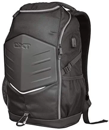 Trust GXT 1255 Outlaw – Mochila para Videojuegos (15,6″), Color Negro