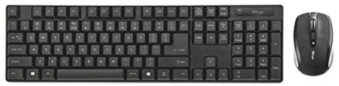 Trust teclado + raton inalambrico wireless deskset (21135)