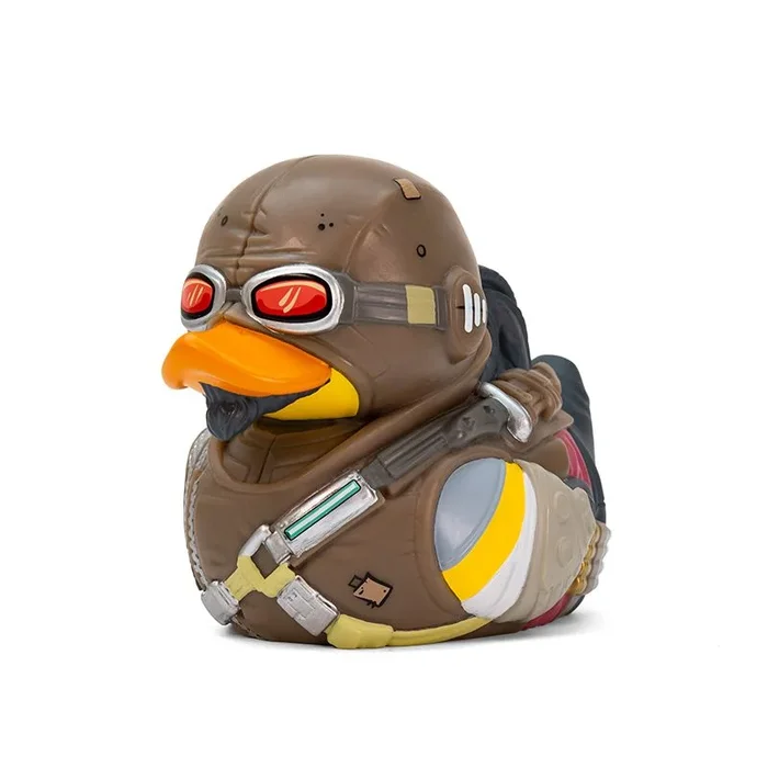 TUBBZ Pato de baño coleccionable – Figura Tubbz Borderlands – Figura Mordecai │ Figura coleccionable Borderlands – Producto con licencia oficial
