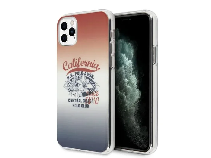 U.S. Polo ASSN. PC/TPU California Central Coast Polo Logo – iPhone 11 PRO ROJO