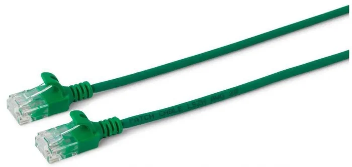 U/UTP CAT6A Slim 1M Green
