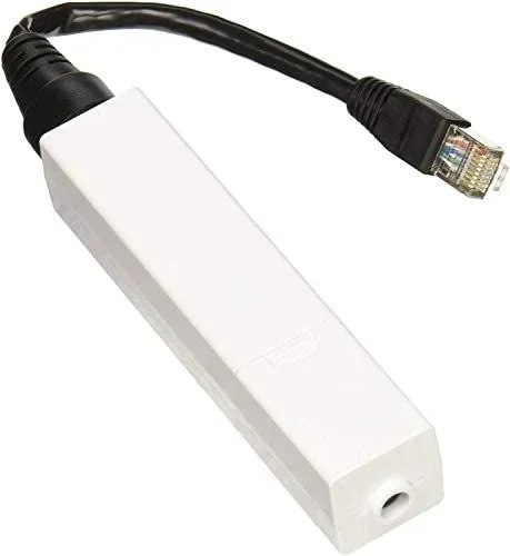 Ubiquiti Networks INS-8023AF-O adaptador e inyector de PoE Ethernet rápido 18 V – Adaptador/inyector de PoE (Ethernet rápido, 10,100 Mbit/s, 10/100, Negro, Blanco, 18 V, 0.7 A)