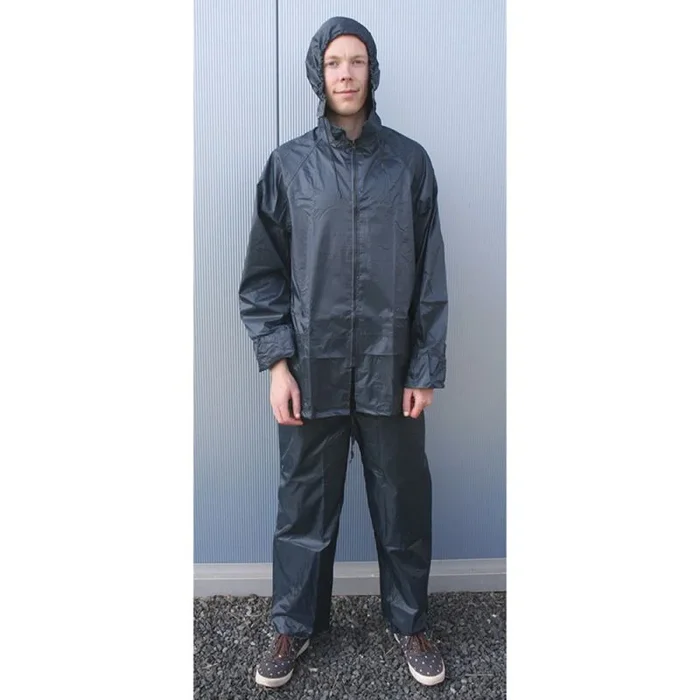 *ult.unidades* set chubasquero+pantalon reforzado talla xl