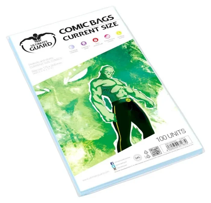 Ultimate Guard Bolsas Comic Current (100 unid.)