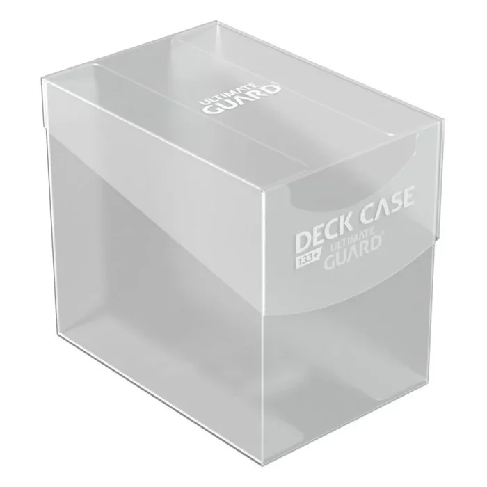 Ultimate guard deck case 133+ caja de cartas tamaño estándar transparente