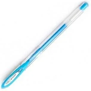 Uni-Ball Boligrafo de tinta líquida Rollerball Signo Angelic Colour UM-120AC Azul 0,45 mm (12 Piezas)