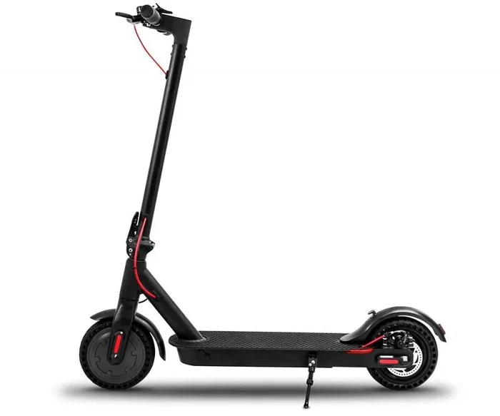 Unimade l302ua leopard negro patinete eléctrico 25km/h 20km de autonomía con diseño plegable