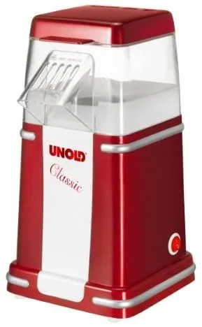 Unold Classic palomitas de maiz poppers Rojo, Plata, Blanco 900 W