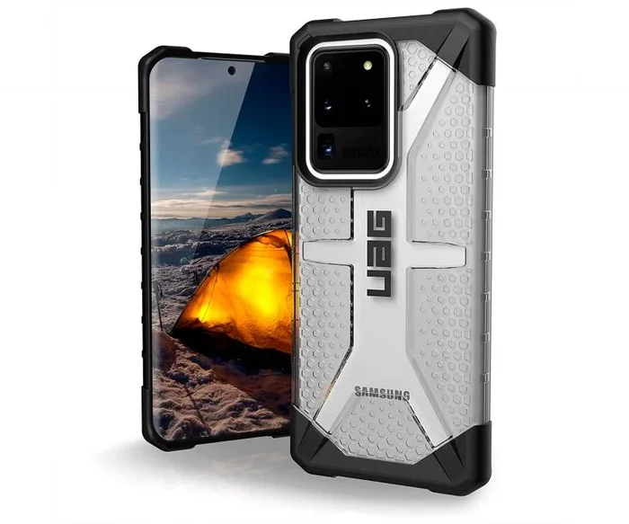 Urban Armor Gear Plasma Series funda para teléfono móvil 17,5 cm (6.9″) Negro, Translúcido