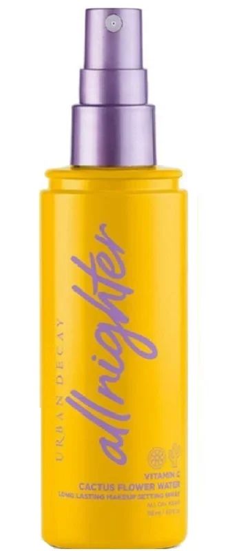 Urban Decay All Nighter – Spray fijador de vitamina C, tamaño jumbo, larga duración de 16 horas, hidrata y evita la decoloración del maquillaje, 236 ml