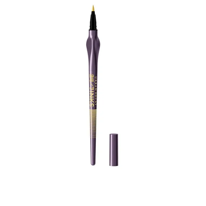 Urban Decay Lápiz delineador de ojos de tinta 24/7, resistente al agua y a las manchas, de larga duración, vegano, punta de fieltro, tono: Mucho Mucho (amarillo mate), 1 g