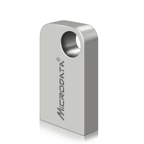 USB 2.0 Microdata 64Gb Mini Disco Metálico En U
