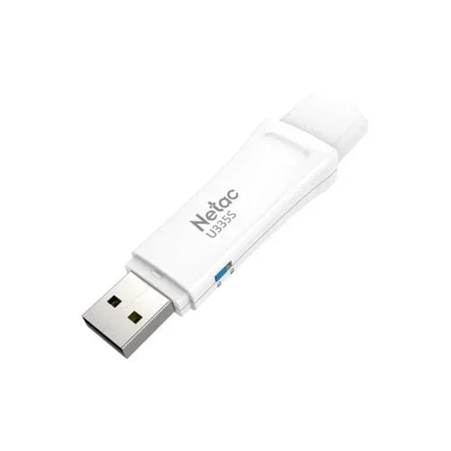 USB Flash Drive Netac U335S USB 3.0 Protección Contra Escritura Antivirus Alta Velocidad 128GB
