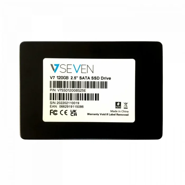 V7 V7SSD120GBS25E unidad de estado sólido 2.5″ 120 GB SATA 3D TLC