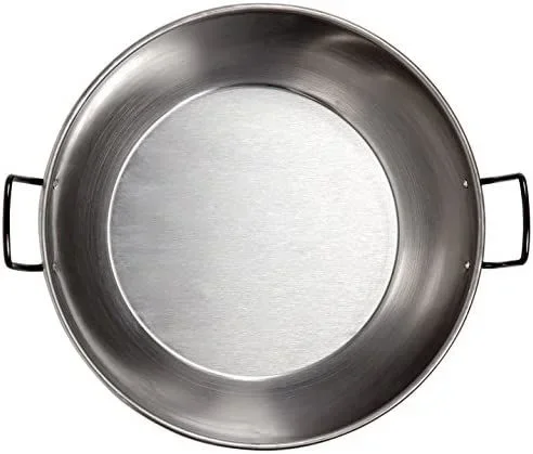 VAELLO 75450 SARTEN Honda Pulida Asas 30CM, Alloy Steel, Neutro, 30 cm