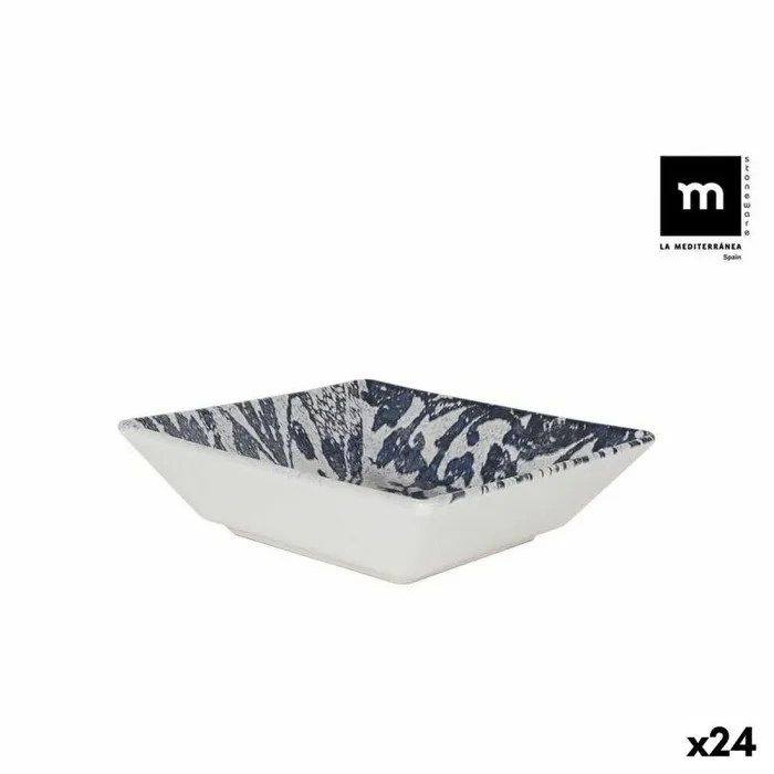 Vajilla la mediterránea horus 18 x 18 x 5 cm (24 unidades)