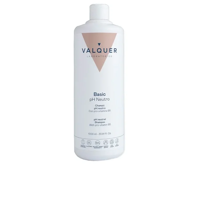 Valquer Champú Revitalizante Ph Neutro. Fortalece, Hidrata, Repara y Aporta Brillo al Cabello Dañado. Fórmula Enriquecida con Provitamina B5 e Ingredientes Naturales Para Todo Tipo de Pelo. 1 L