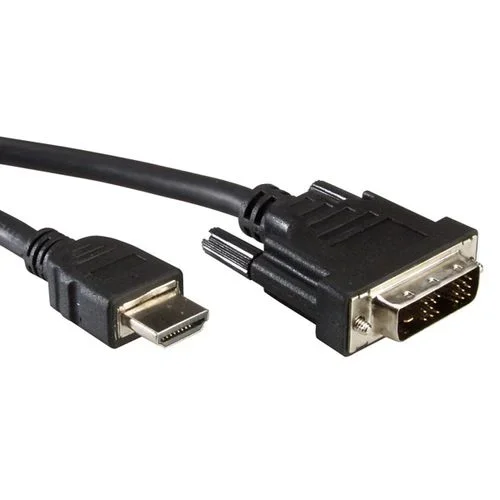 VALUE 11995532 3 m HDMI DVI-D Negro