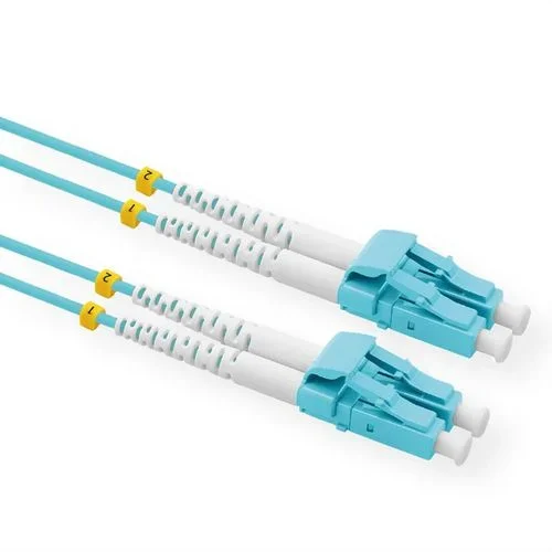 VALUE 21.99.8821 Cable de fibra óptica e InfiniBand 1 m LC Turquesa
