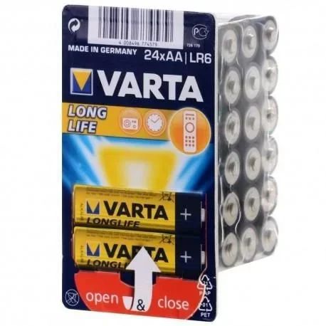 Varta Longlife AA LR6 Batería de un solo uso Alcalino