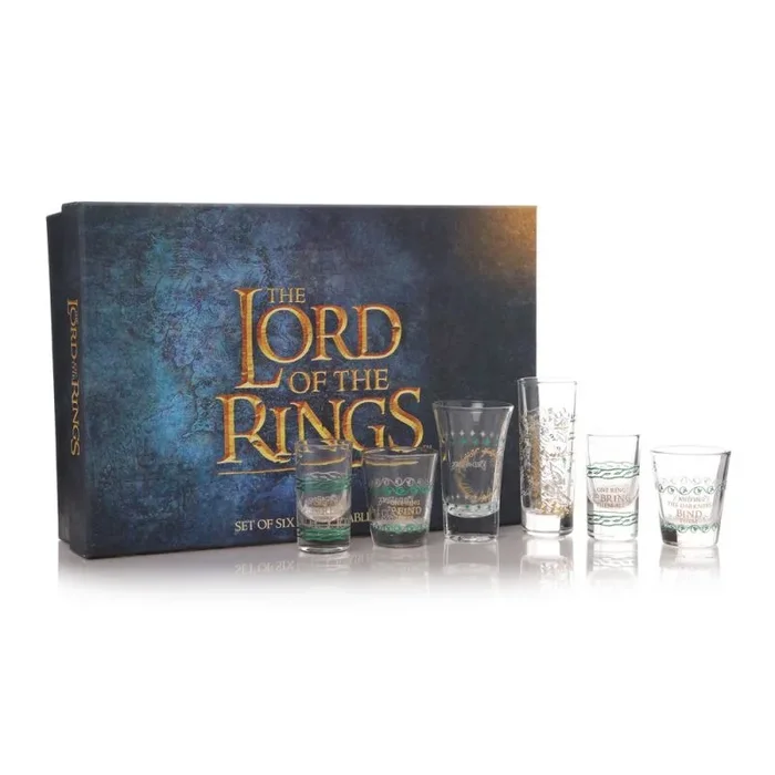 Vasos el señor de los anillos set