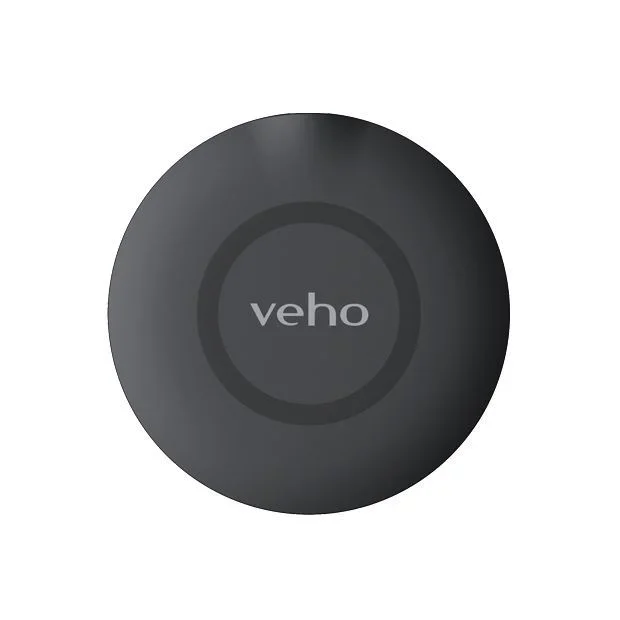 Veho DS-6 Qi 15W almohadilla de carga inalámbrica | Qi carga inalámbrica | Salida súper rápida de 15 W (compatible con 10 W, 7,5 W, 5 W) | Compatible con teléfonos inteligentes habilitados para Qi