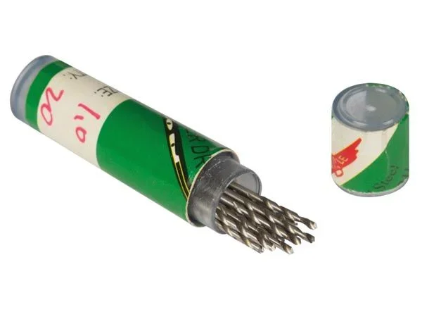 Velleman Juego de brocas de precisión, juego de accesorios para herramienta multifunción, 20 piezas, Ø 1,0 mm