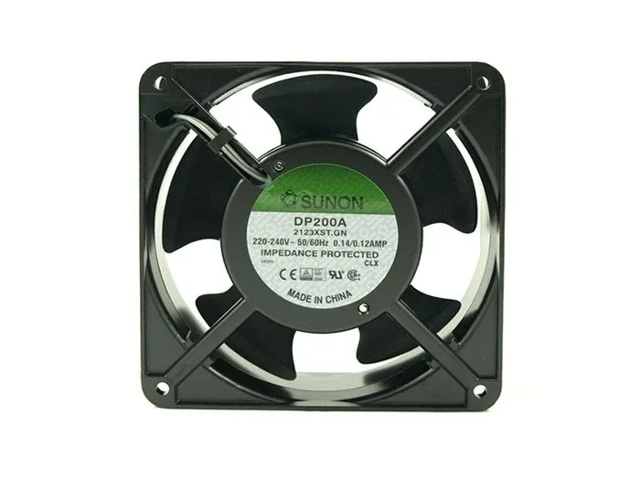 Ventilador 230Vac Medidas 120x120x38mm 2 Terminales Friccion 22W