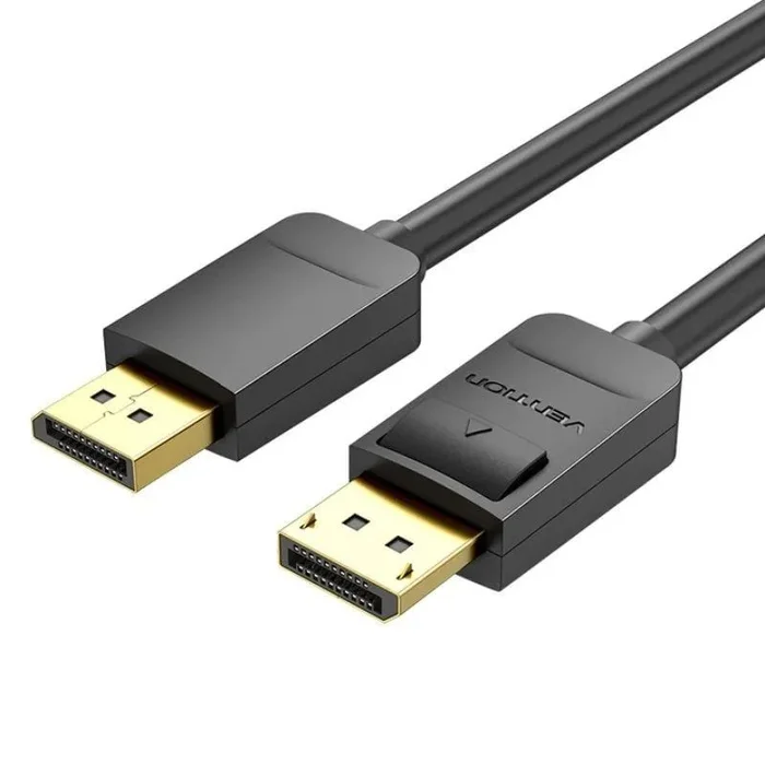 Vention Cable Displayport 1.2 4K HACBH/ Displayport Macho – Displayport Macho/ 2m/ Negro