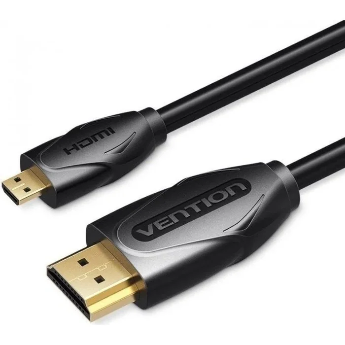 Vention Cable HDMI VAA-D03-B100/ HDMI Macho – Mini HDMI Macho/ 1m/ Negro