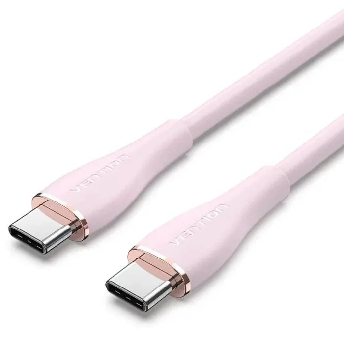 Vention Cable USB 2.0 Tipo-C TAWPF/ USB Tipo-C Macho – USB Tipo-C Macho/ 1m/ Rosa