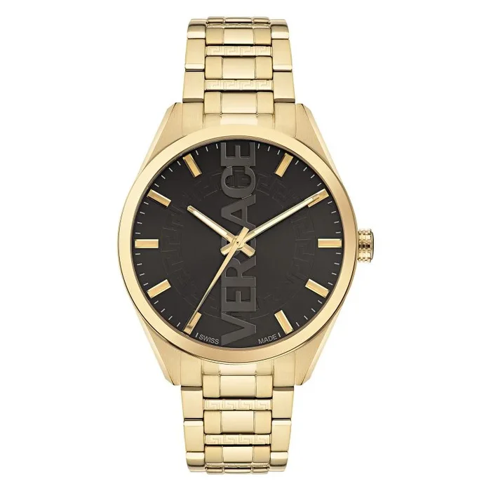 Versace Reloj Analógico para Mujeres de Cuarzo Suizo con Correa en Acero Inoxidable VE3H00622