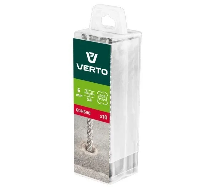 Verto 60H690 broca Broca para piedra 10 pieza(s)