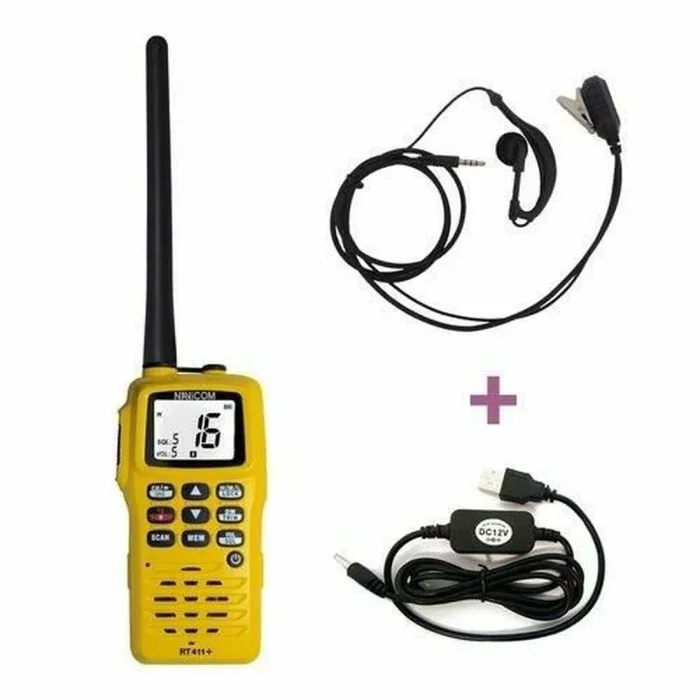 VHF Pack con Cargador y Cable Navicom RT411220 V