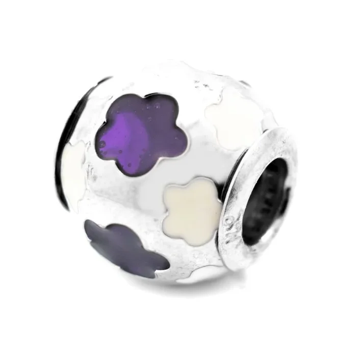 Viceroy Abalorio para Mujer, Modelo Vmm0271-17, 1 cm, Plateado