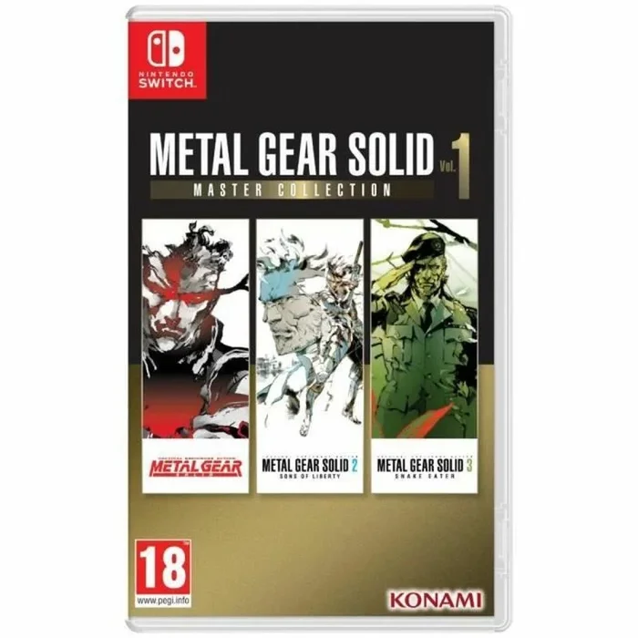Videojuego para switch konami metal gear solid: master collection vol.1