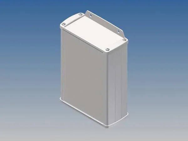 Vivienda de aluminio – blanco – 145 x 105,9 x 45,8 mm – con cola
