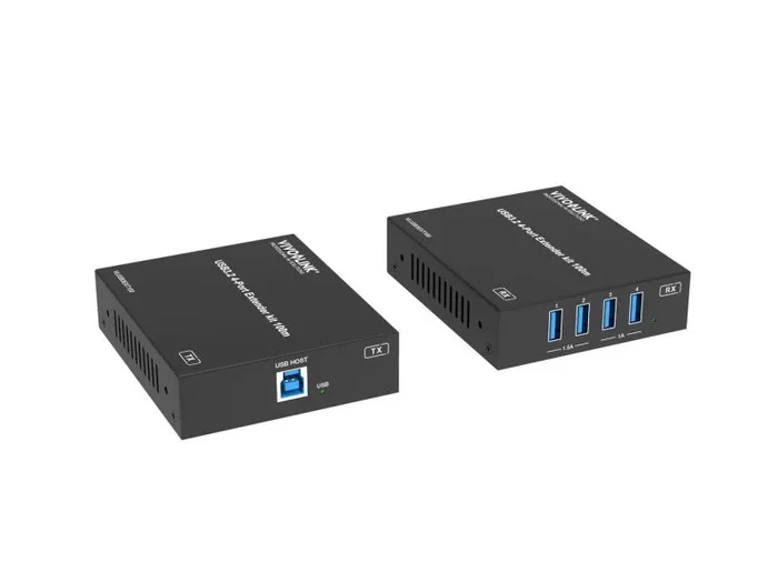 Vivolink USB3.2 5Gbit/s 4-Port Extender Kit 100m, W128813542 (Extender Kit 100m)