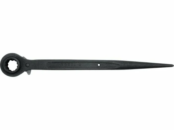 Vorel klucz nasadkowy dwustronny z grzechotką 19x22mm do rusztowań 52936