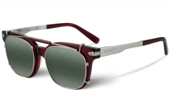 Vuarnet VL-1407 0003-1136 Acetate – Gafas de sol (metal y cristal), color plateado mate